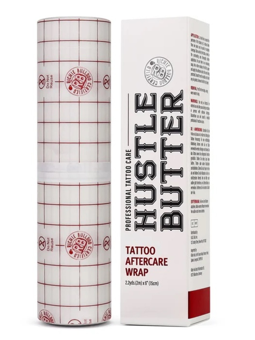 Hustle Butter Tattoo Aftercare Wrap – New in Package